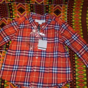 Baby Burberry Long Sleeve Shirt